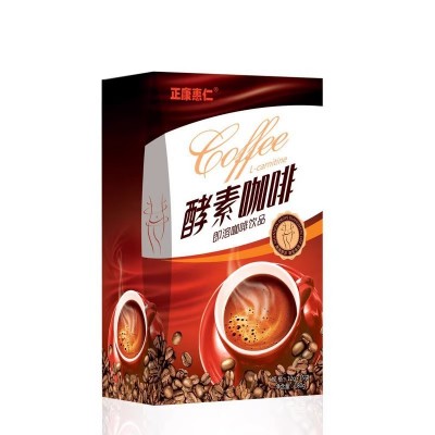 正康惠仁左旋肉碱酵素咖啡12g*15袋食品速溶咖啡饮品酵素代餐女士图4