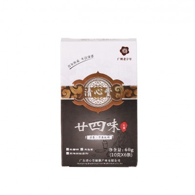 清心堂二十四味广东凉茶夏天除暑防暑原液吓火王图5