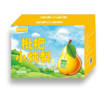 爱因纽特枇杷小纯梨130克/袋 植物饮料批发 梨汁 枇杷汁