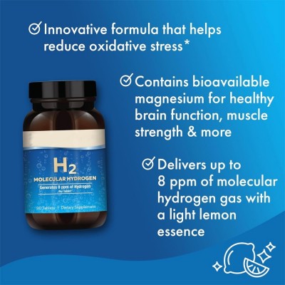 跨境亚马逊热销H2分子氢水片泡腾片H2 Molecular Hydroge Tablets图2