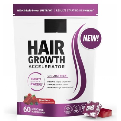 现货跨境亚马逊头发生长补充软糖 Hair Growth gummies 生发软糖