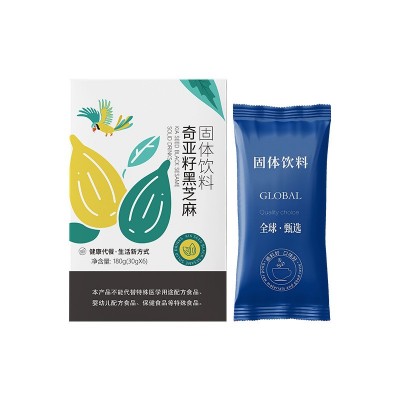奇亚籽黑芝麻代餐粉轻食营养早餐高蛋白奶昔OEM/OEM定制代工图5