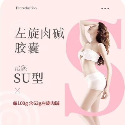 左旋肉碱减肥胶囊 蓝帽保健食品现货 快手直播0.5g*60粒 减肥胶囊