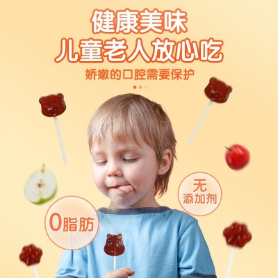 梨膏棒棒糖8g*30支/袋装南京同仁堂儿童棒棒糖源头厂家现货批发图3