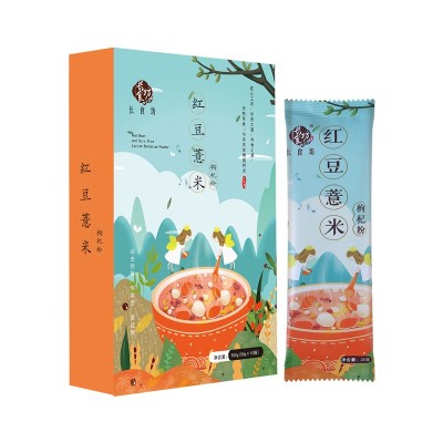 长食坊红豆薏米枸杞粉代餐五谷粉轻断膳食纤维营养一件代发定制图5