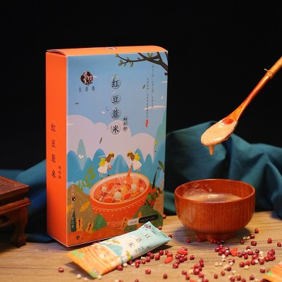 长食坊红豆薏米枸杞粉代餐五谷粉轻断膳食纤维营养一件代发定制图4
