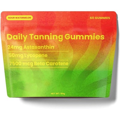 跨境热销Daily Tanning gummies天然美黑补充剂美黑软糖OEM定制图5