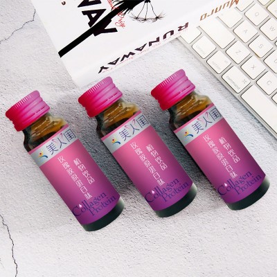 美人闺玫瑰胶原蛋白肽植物饮小分子多肽植物果蔬酵素饮品源头工厂图3