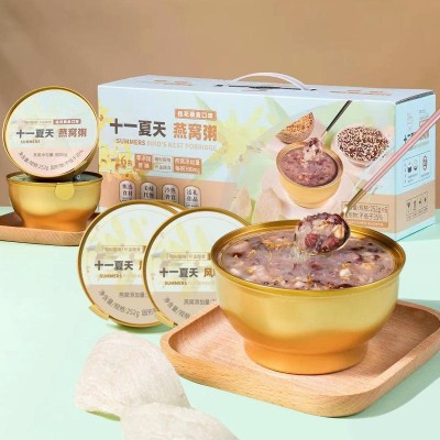 定制即食营养燕窝粥厚椰乳椰奶燕麦十一燕窝粥夏天滋补代餐oem代图2