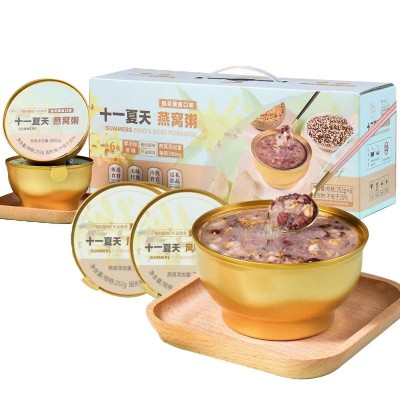 定制即食营养燕窝粥厚椰乳椰奶燕麦十一燕窝粥夏天滋补代餐oem代图5