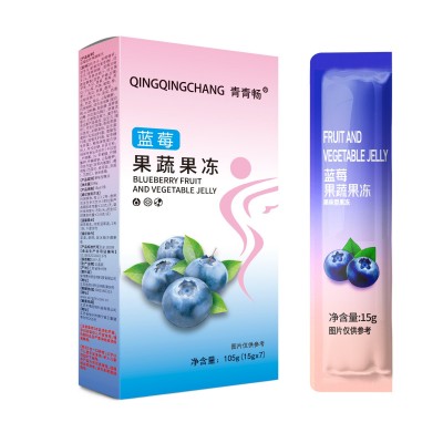 酵素果冻蓝莓味孝素白芸豆果蔬益生元嗨so普通温和版批发代发正品图5
