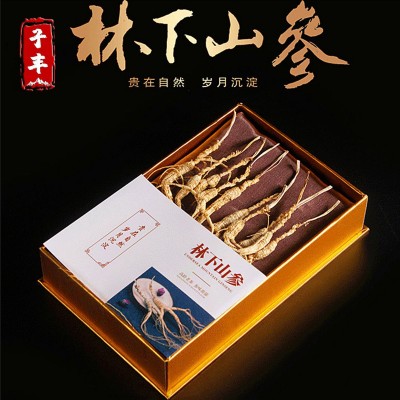 吉林长白山地产高龄小林下参15-18年 东北高龄人参免费打粉10支装图2