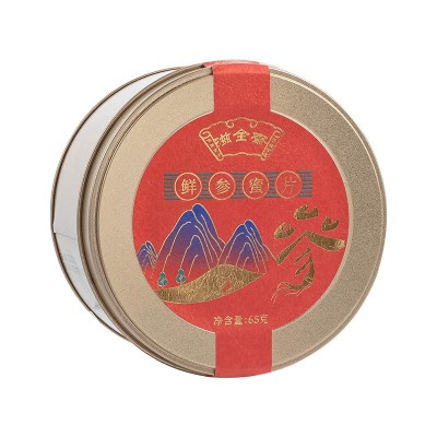 【人参蜜片】长白山人参蜜片鲜参红参蜜片蜜制品厂家直发65g铁罐图5